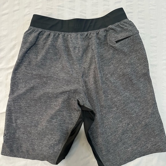 Lululemon Dry Fit Unlined Men's Short ( Size M) Color Heathered Gray - Picture 3 of 8